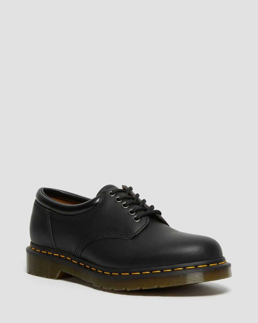 Dr. Martens 8053 Nappa Deri Erkek Oxford Ayakkabı - Ayakkabı Siyah |PSHIQ2614|